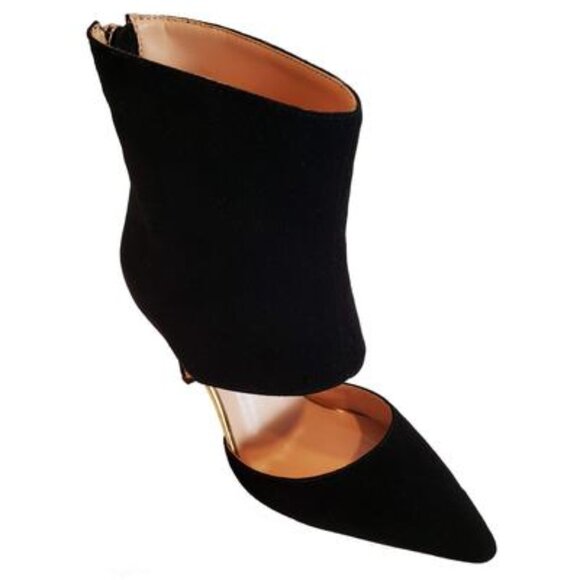 Things II Come Women S Jelyn Luxurious Dressy Shooties - Striking Elegance in Bl - Picture 1 of 9